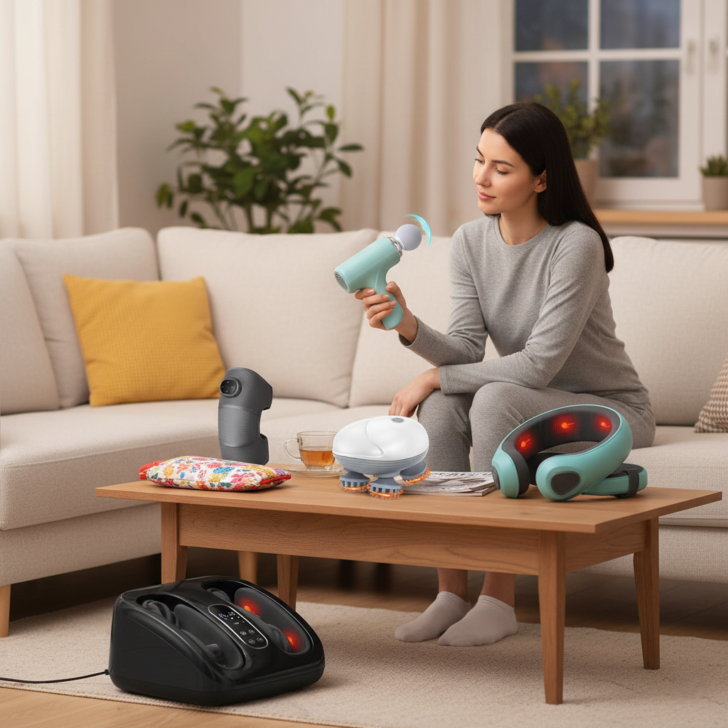 Body massager device for daily relaxation