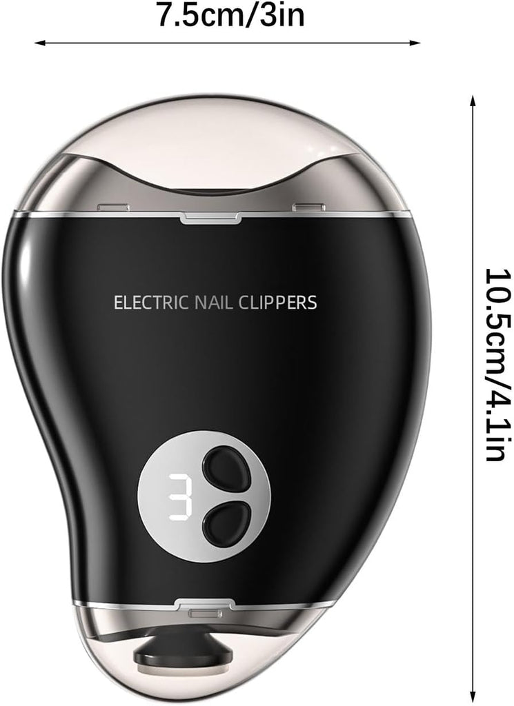 Nirogin Electric Nail Clipper for Adults & Kids USB Rechargeable Automatic Nail Trimmer