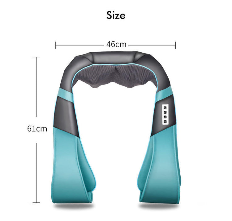 Nirogin Shiatsu Neck and Shoulder Massager with Heat & Vibration
