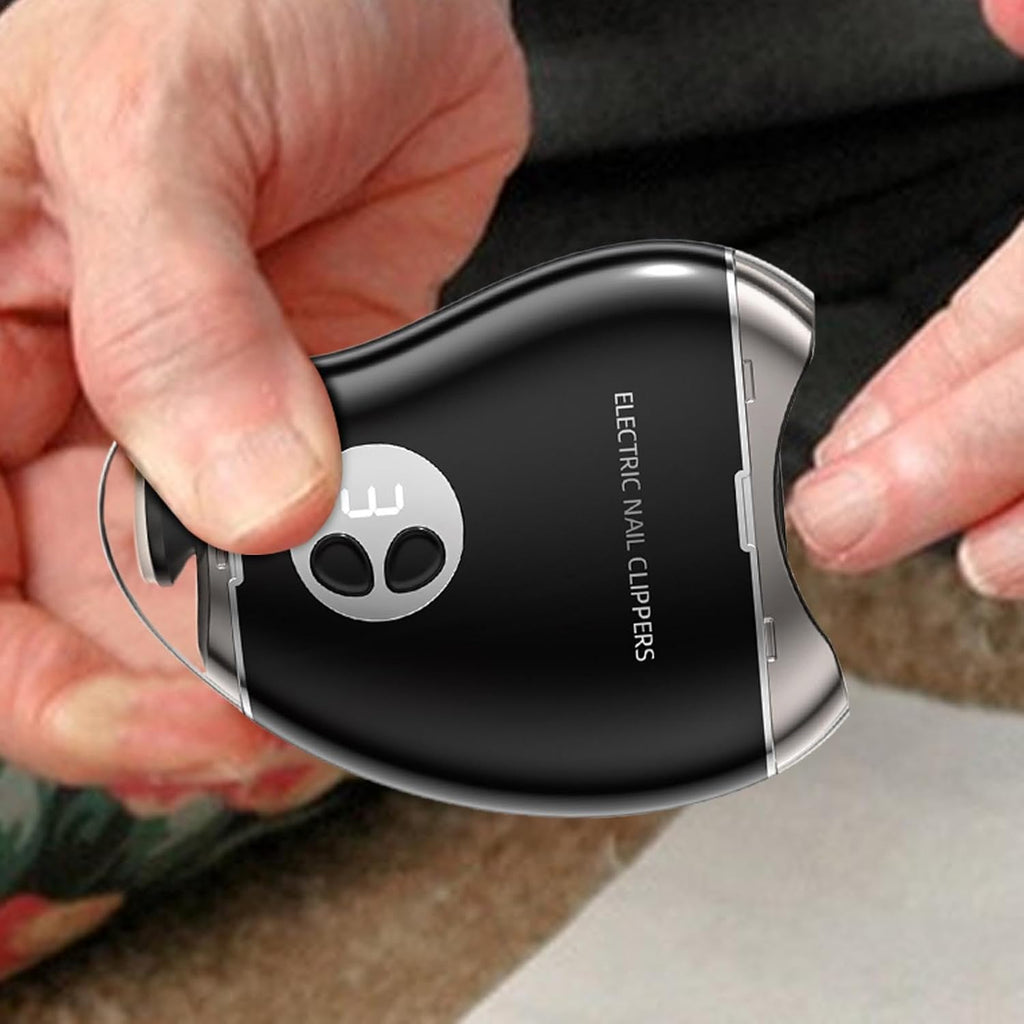 Nirogin Electric Nail Clipper for Adults & Kids USB Rechargeable Automatic Nail Trimmer