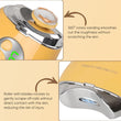 Nirogin Electric Nail Clipper for Adults & Kids USB Rechargeable Automatic Nail Trimmer