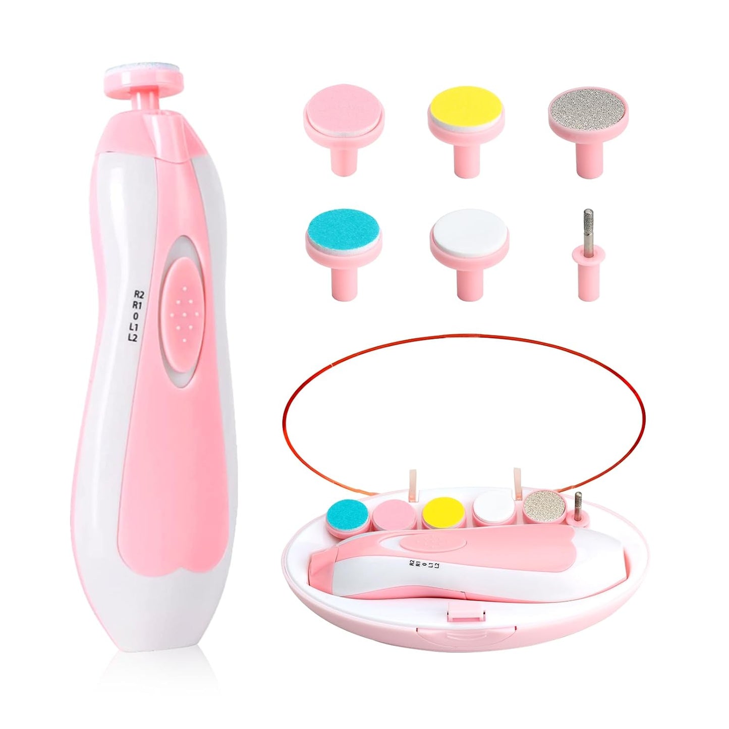 Nirogin Electric Baby Nail Trimmer Safe Nail Care Set