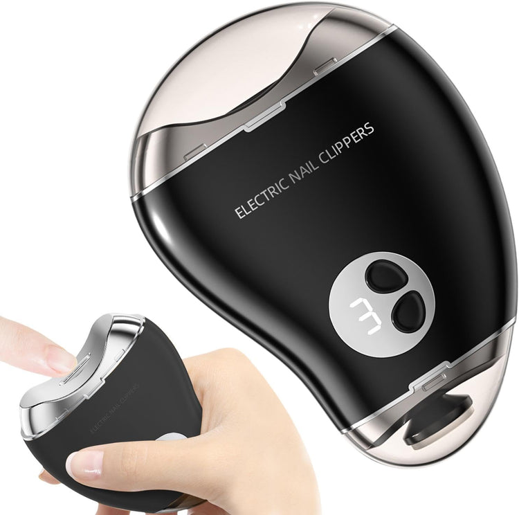 Nirogin Electric Nail Clipper for Adults & Kids USB Rechargeable Automatic Nail Trimmer