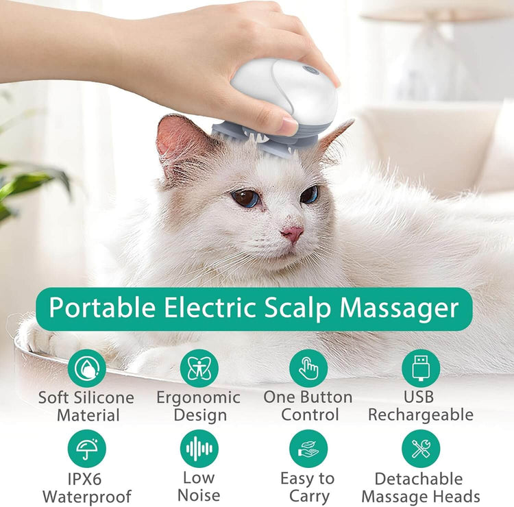 Rechargeable Scalp Massage Device for Daily Use