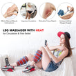 Nirogin Air Compression Leg Massager with Heat & Adjustable Modes