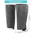 Nirogin Air Compression Leg Massager with Heat & Adjustable Modes