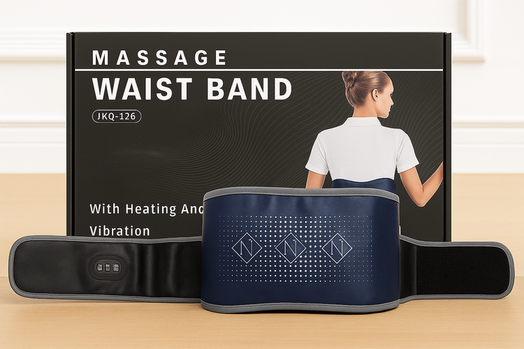Nirogin Electric Massage Waist Band With Heating & Vibration