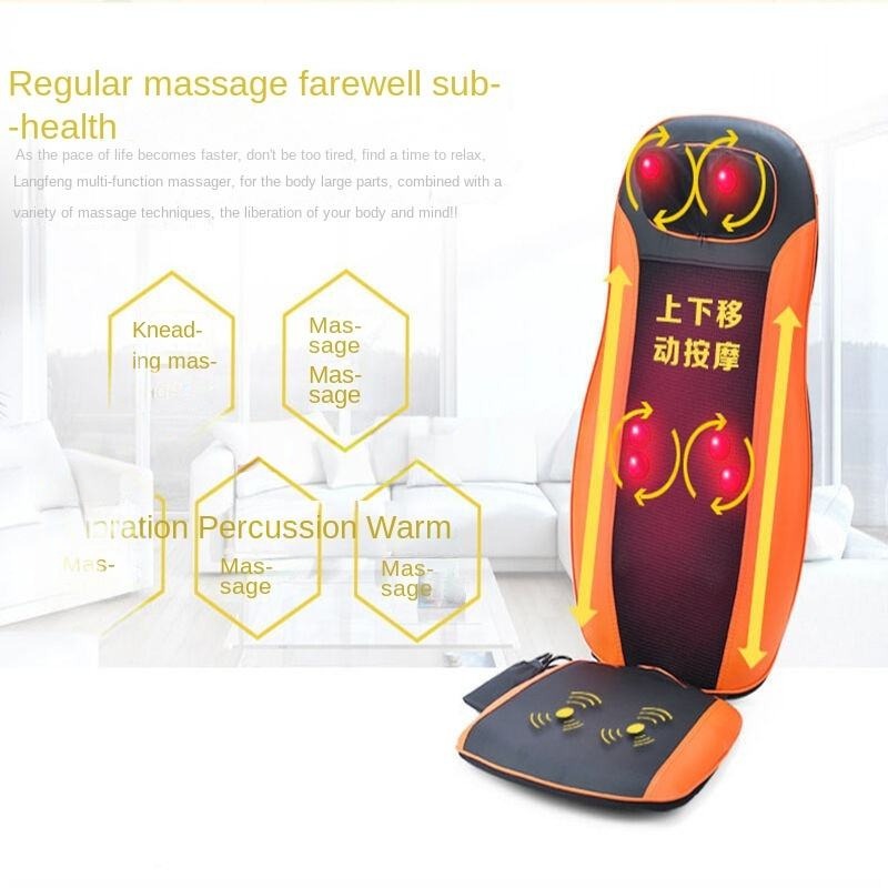 Nirogin Full Back & Neck Shiatsu Massager with Heat