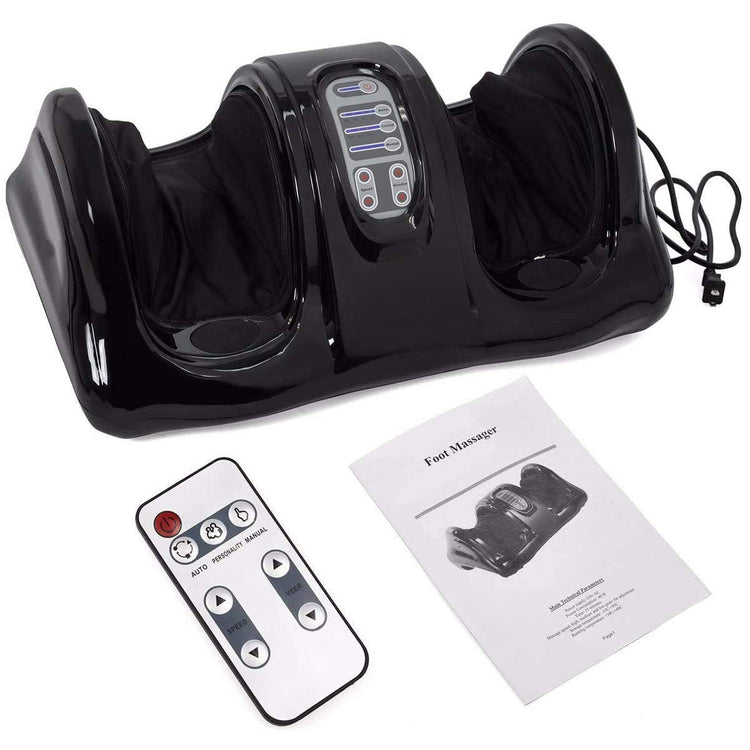 Nirogin Electric Foot Massager Machine with Kneading & Rolling Shiatsu Therapy