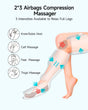 Nirogin Full Leg Air Compression Massager with Heat & Multiple Modes