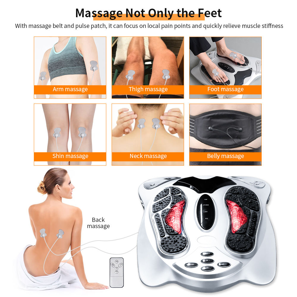 Nirogin Electric Foot Massager with EMS & TENS Technology