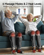 Nirogin Full Leg Air Compression Massager with Heat & Multiple Modes