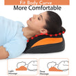 Nirogin Shiatsu Back Massager Cushion with Heat Portable Deep Kneading Lumbar Support Pad