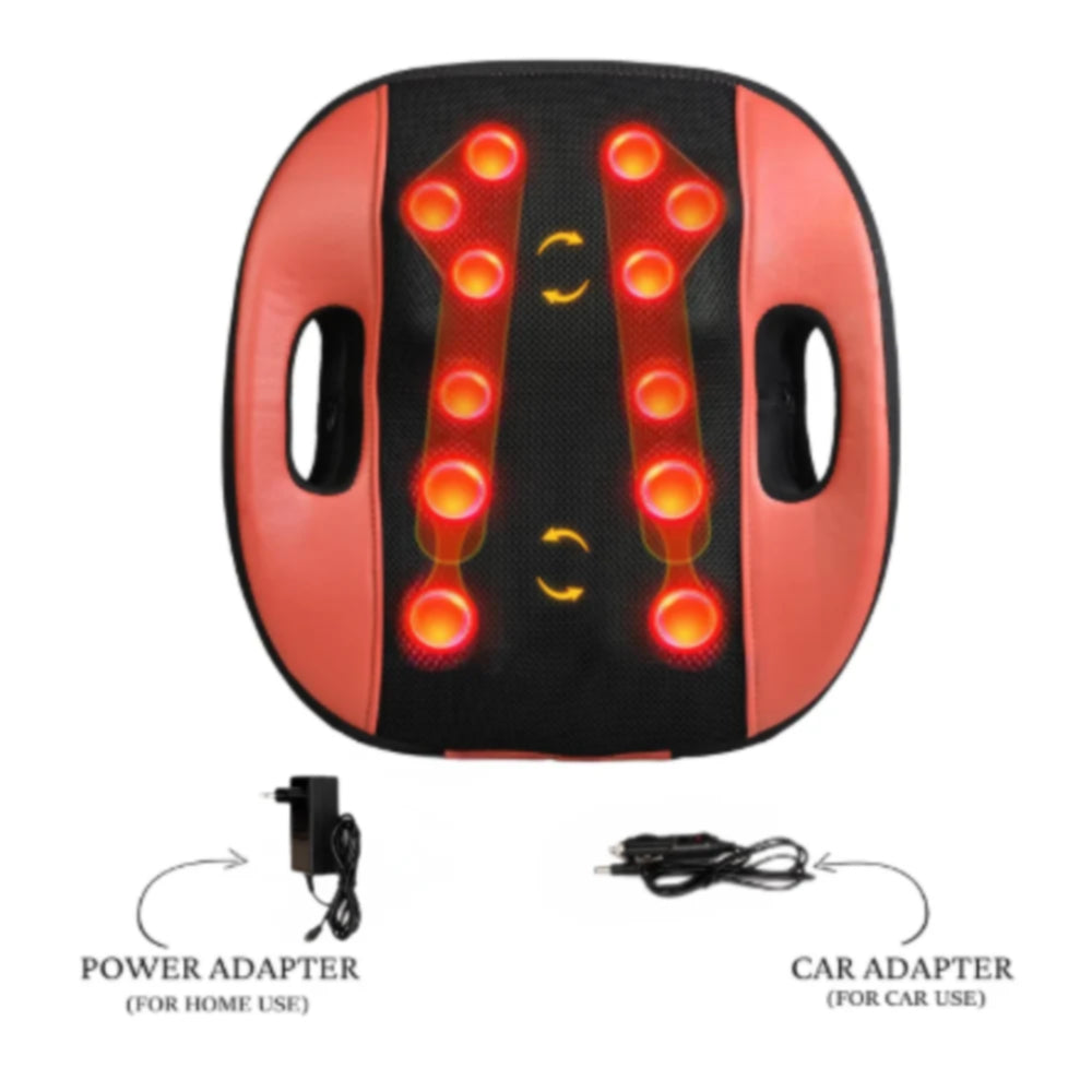 Nirogin Shiatsu Back and Seat Massager with Heat