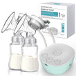 Nirogin Dual Electric Breast Pump - BPA Free, Double Suction, Hands-Free