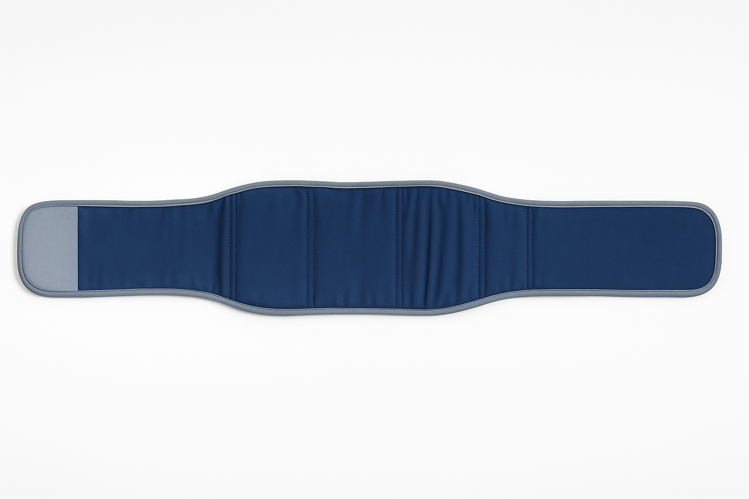 Portable electric waist massage belt with adjustable fit for comfort