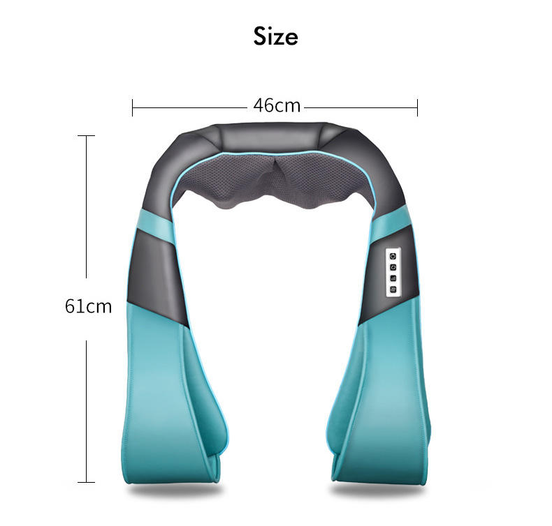 Nirogin Shiatsu Neck and Shoulder Massager with Heat & Vibration