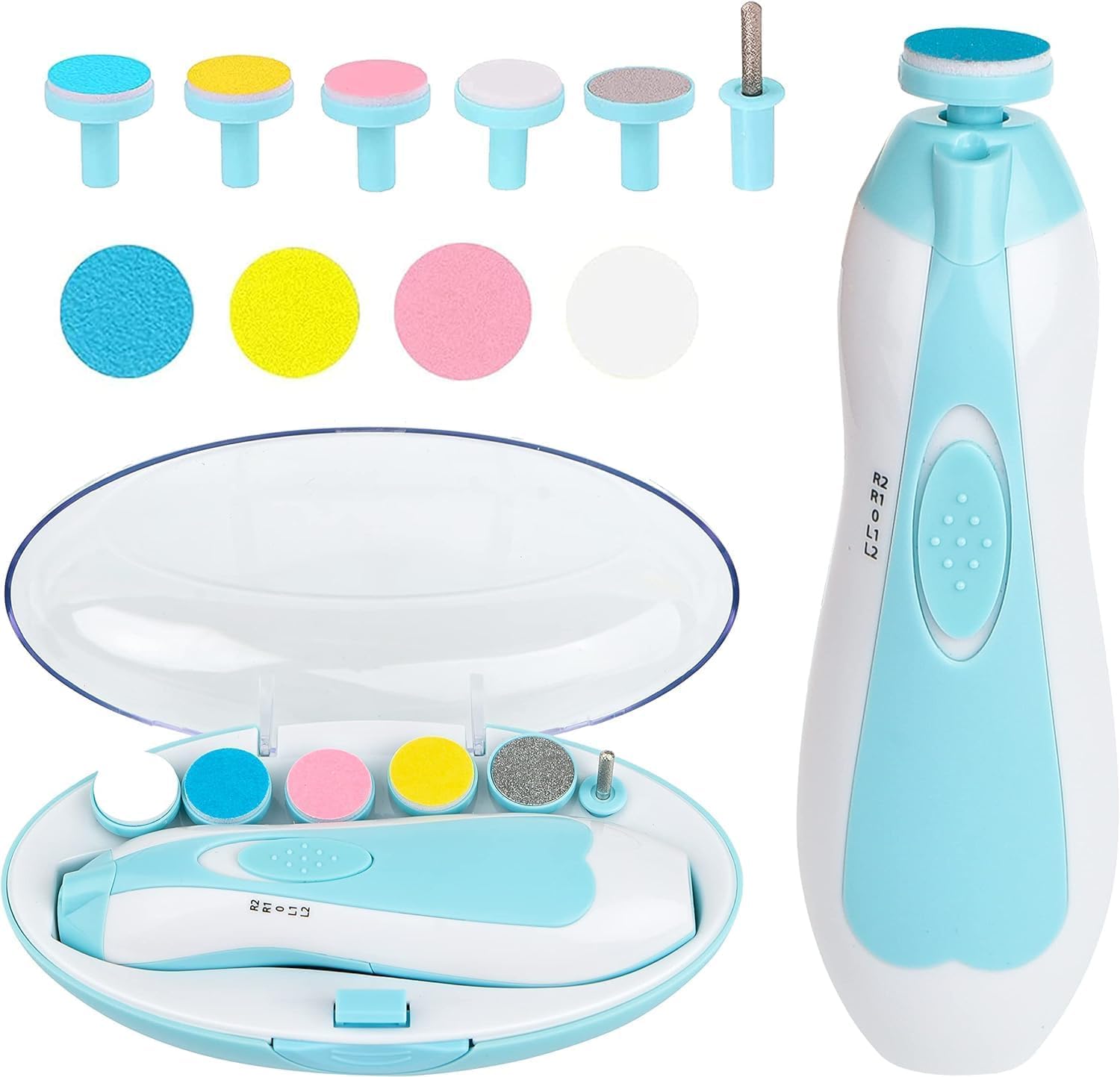 Nirogin Electric Baby Nail Trimmer Safe Nail Care Set