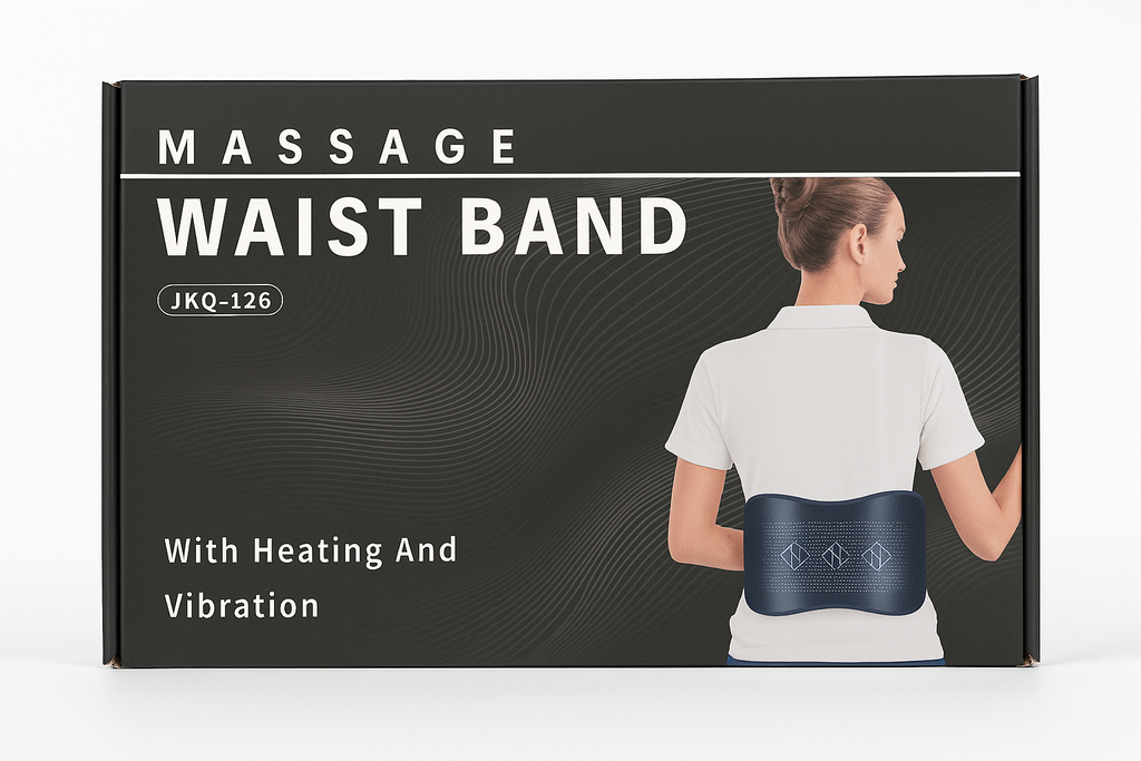 Nirogin Electric Massage Waist Band With Heating & Vibration