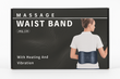 Nirogin Electric Massage Waist Band With Heating & Vibration