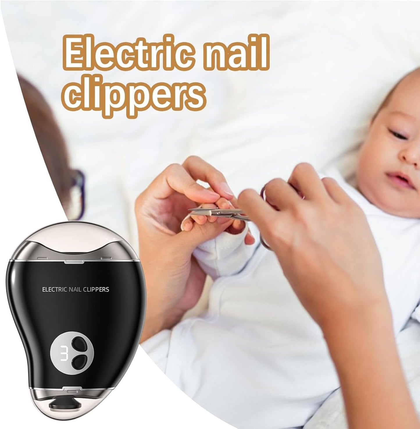 electric nail clipper, automatic nail cutter, nail trimmer for adults