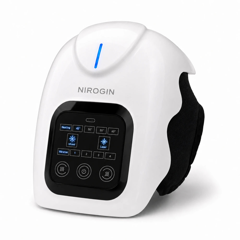 Nirogin Smart Knee Massager with Heat, Vibration & Air Compression