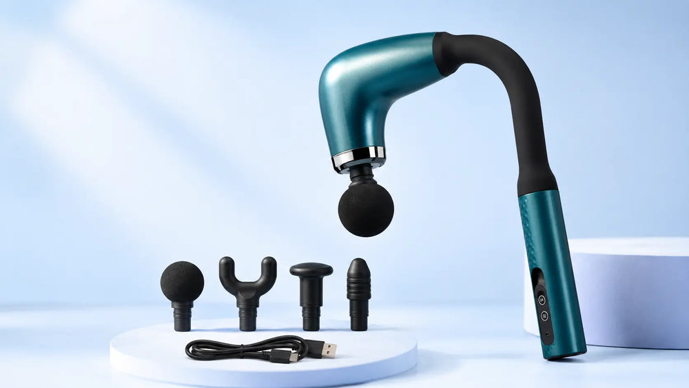 Nirogin Sports Recovery Massager Gun – 9-Speed Deep Tissue Muscle Relief