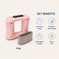 Nirogin Rechargeable Fascia Massage Ring–Portable Deep Tissue Muscle Massager for Back, Neck, Shoulder, Arms & Legs