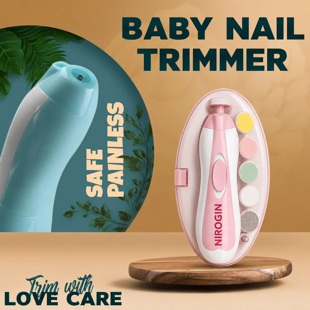 Nirogin Electric Baby Nail Trimmer Safe & Gentle Care Set
