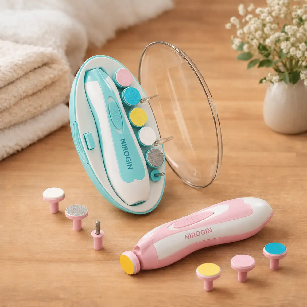 Nirogin Electric Baby Nail Trimmer Safe & Gentle Care Set