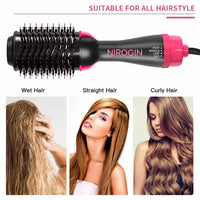 Nirogin 4-in-1 Hot Air Brush Dryer & Hair Volumizer
