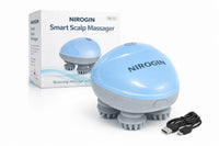 Nirogin Electric Scalp Massager with 4 Rotating Heads