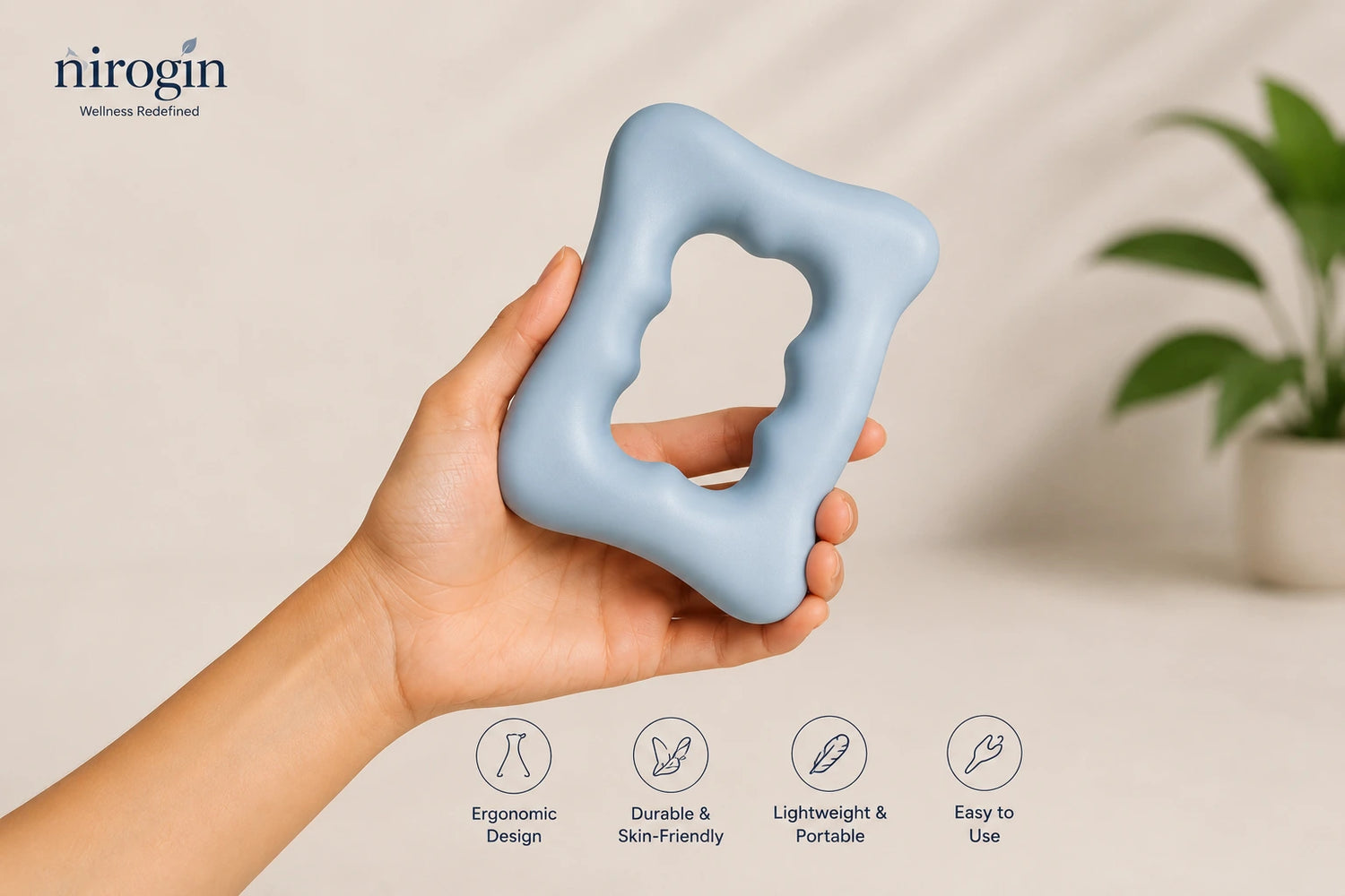 Nirogin Fascia Massage Ring for Muscle Relief