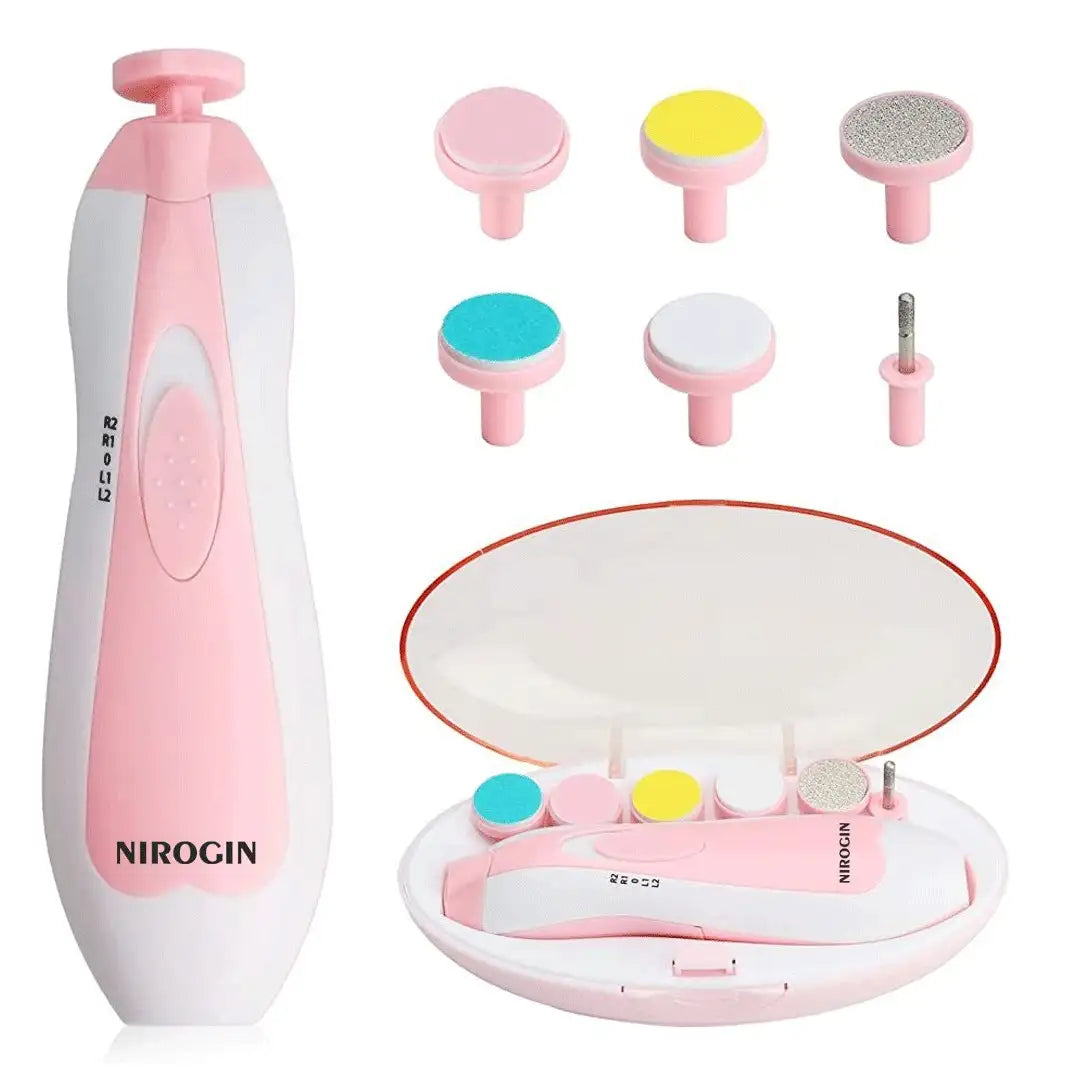 Nirogin Electric Baby Nail Trimmer Safe & Gentle Care Set