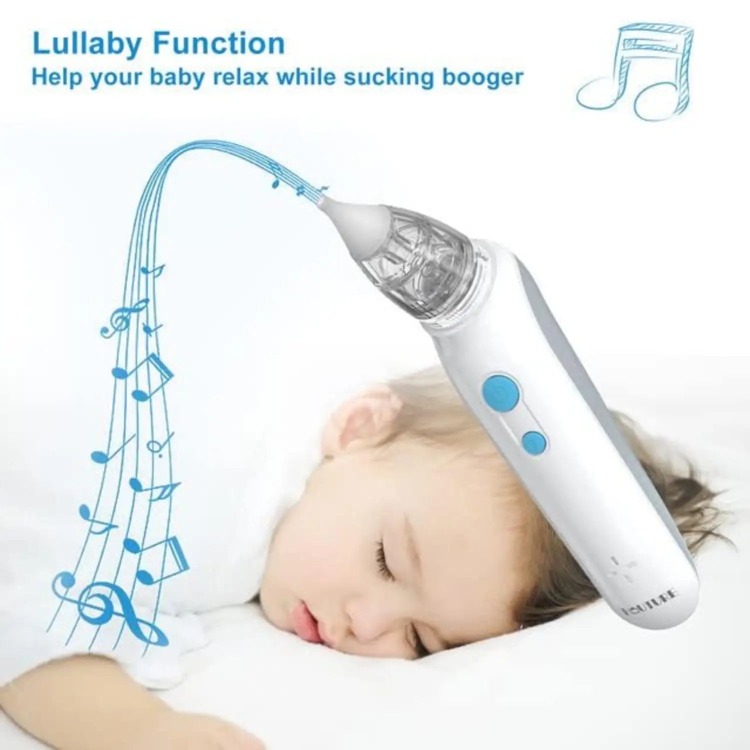 Nirogin Electric Baby Nasal Aspirator with Soft Tips