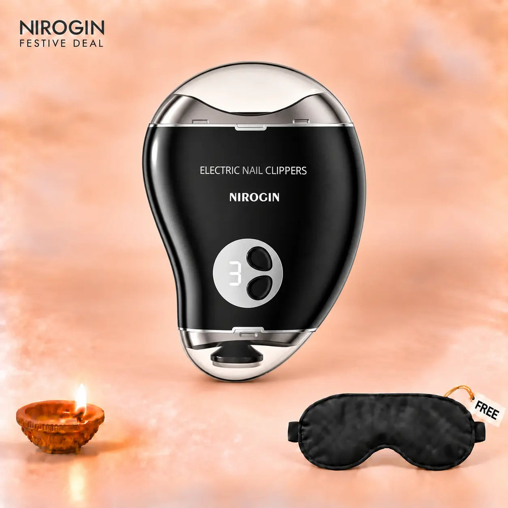 NIROGIN Automatic Electric Nail Clipper – Safe & Precise Nail Trimmer for Adults & Kids