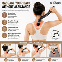 Nirogin Deep Tissue Massage Gun – 9-Speed Muscle Relief