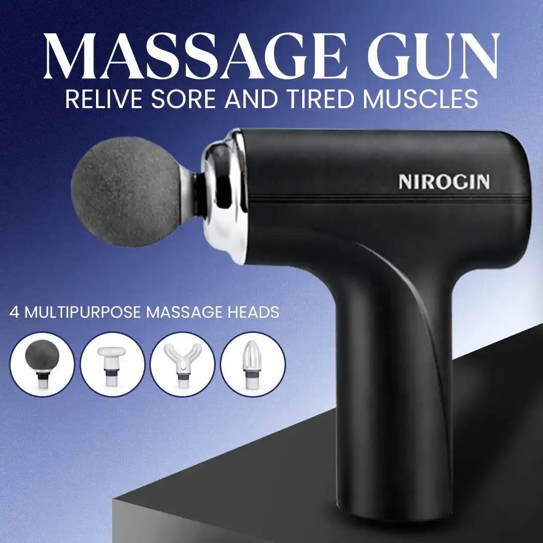 Nirogin Mini Massage Gun for Neck, Back & Shoulder Relief