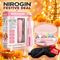 Nirogin Electric Baby Nail Trimmer Safe & Gentle Care Set