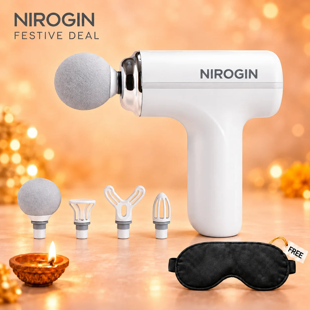 Nirogin Mini Massage Gun – Portable Body Massager for Daily Relaxation