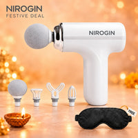 Nirogin Mini Massage Gun – Portable Body Massager for Daily Relaxation