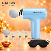 Nirogin Mini Massage Gun – Portable Body Massager for Daily Relaxation