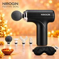 Nirogin Mini Massage Gun – Portable Body Massager for Daily Relaxation