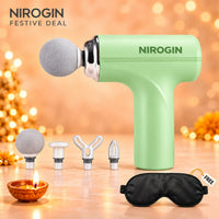 Nirogin Mini Massage Gun – Portable Body Massager for Daily Relaxation