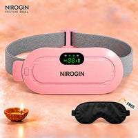 Nirogin-Period Cramp Relief Heating Pad with Massage