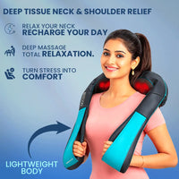 Nirogin Shiatsu Neck and Shoulder Massager with Heat