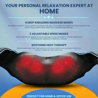 Nirogin Shiatsu Neck and Shoulder Massager with Heat