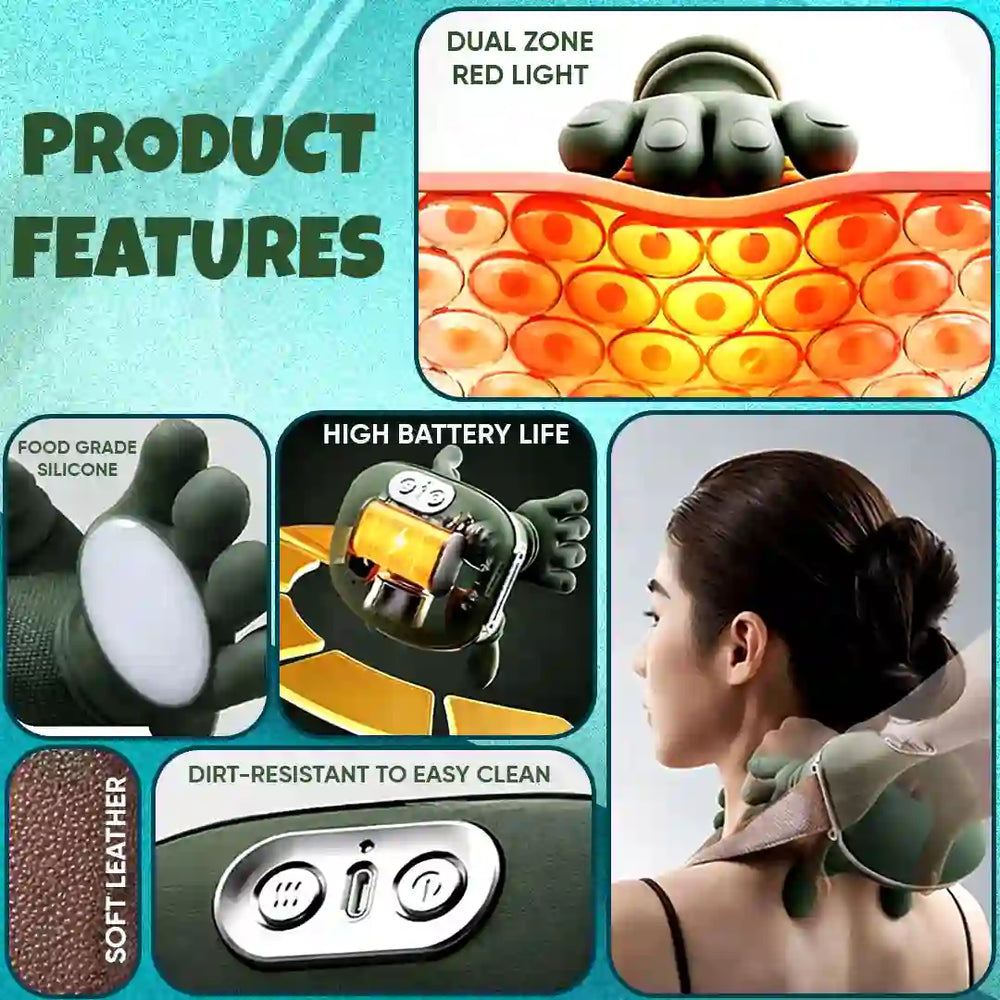 Nirogin Hand Neck and Shoulder Massager Rechargeable