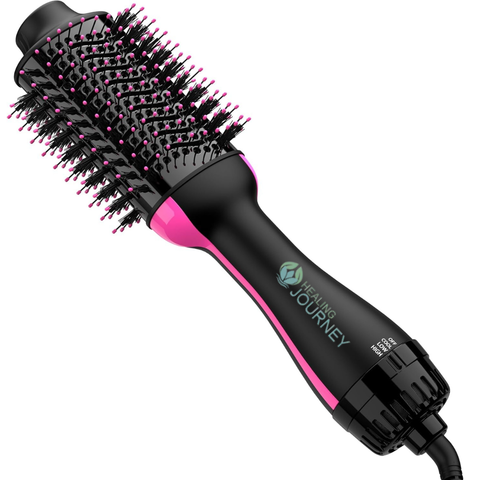 Nirogin 4-in-1 Hot Air Brush Dryer and Volumizer for Smooth, Bouncy Hair