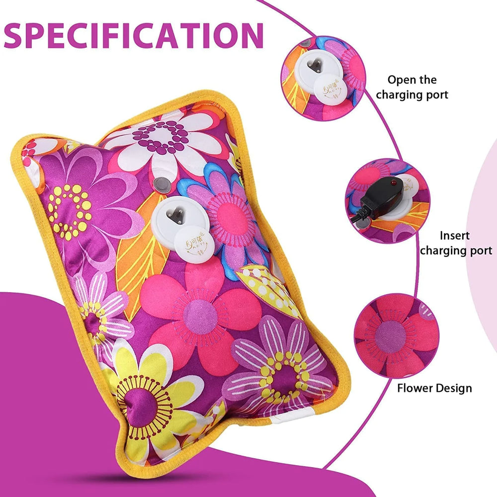 Nirogin Rechargeable Electric Hot Water Bag for Daily Comfort